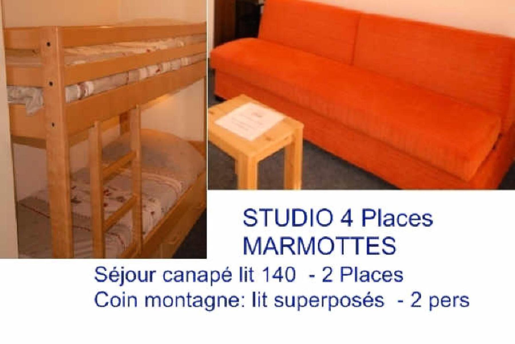 Residence Marmottes - Studio Pour 4 Personnes Mae-9004 Gourette Exterior photo